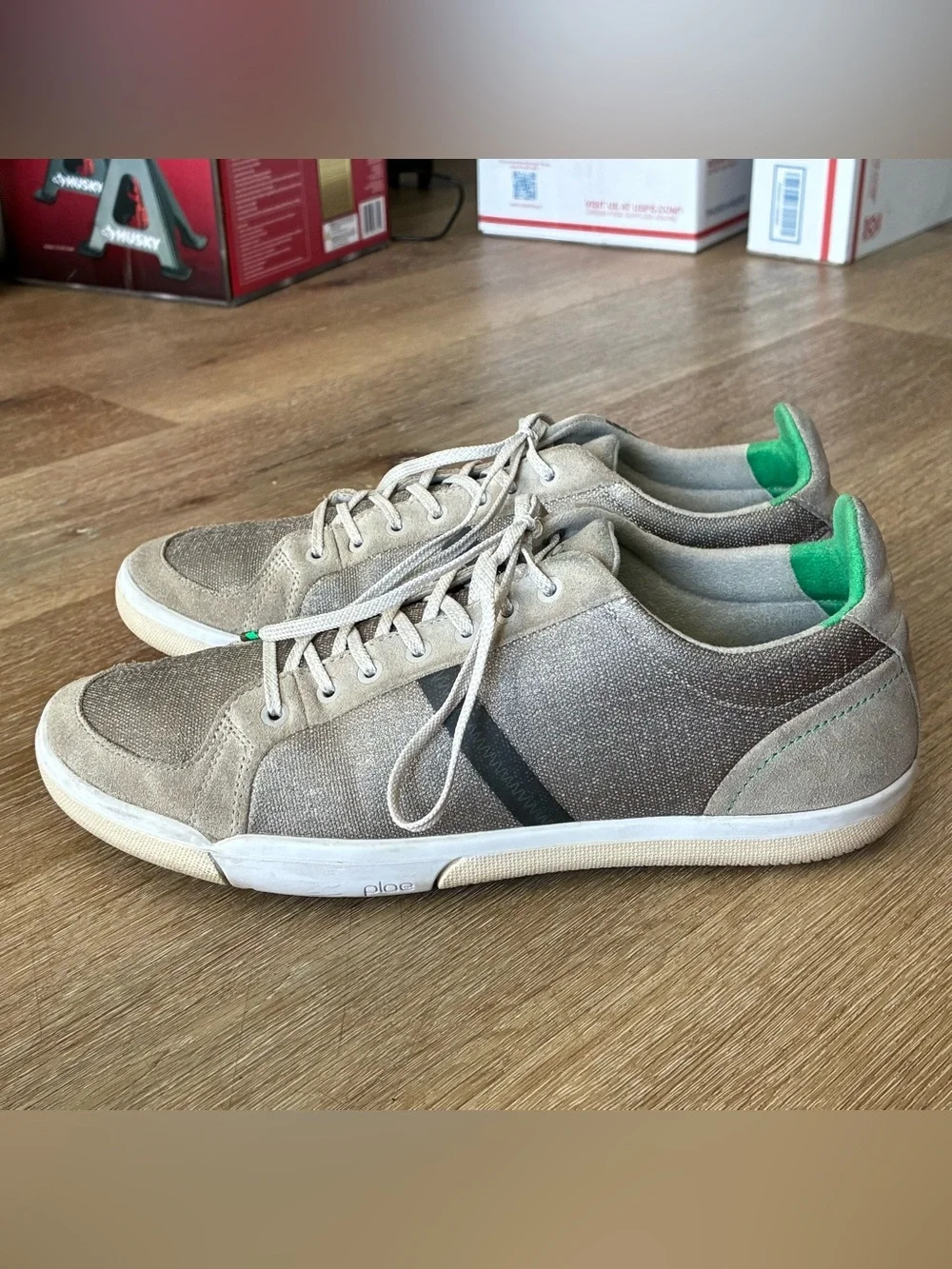 Plae Prospect Sneakers Stone Grey Men’s Shoes Size US 10.5 EU 44 28cm